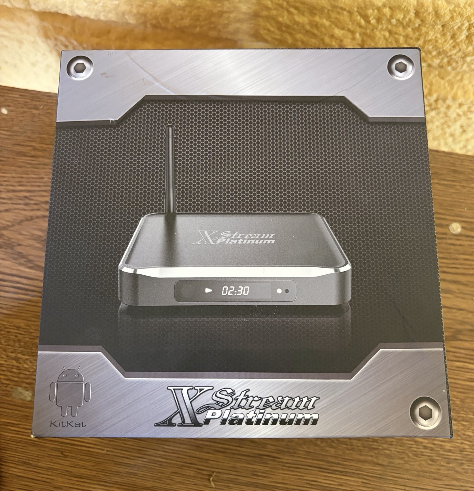 Xstream Platinum Smart TV Box Android KitKat 4K UHD HDMI USB Ethernet
