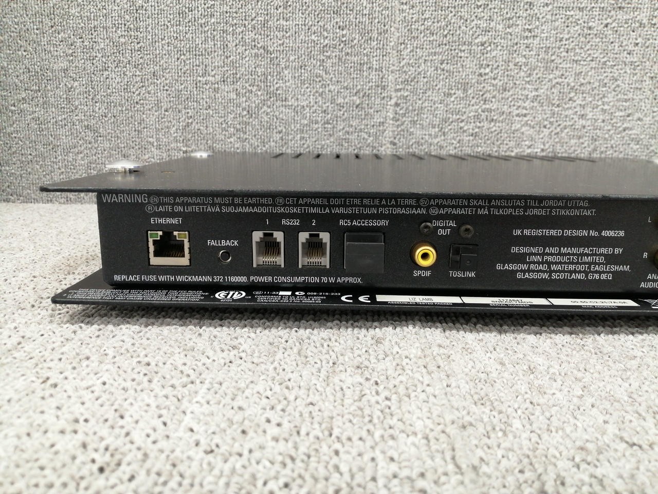 LINN SNEAKY MUSIC DS Network Audio Player Good Condition from Japan