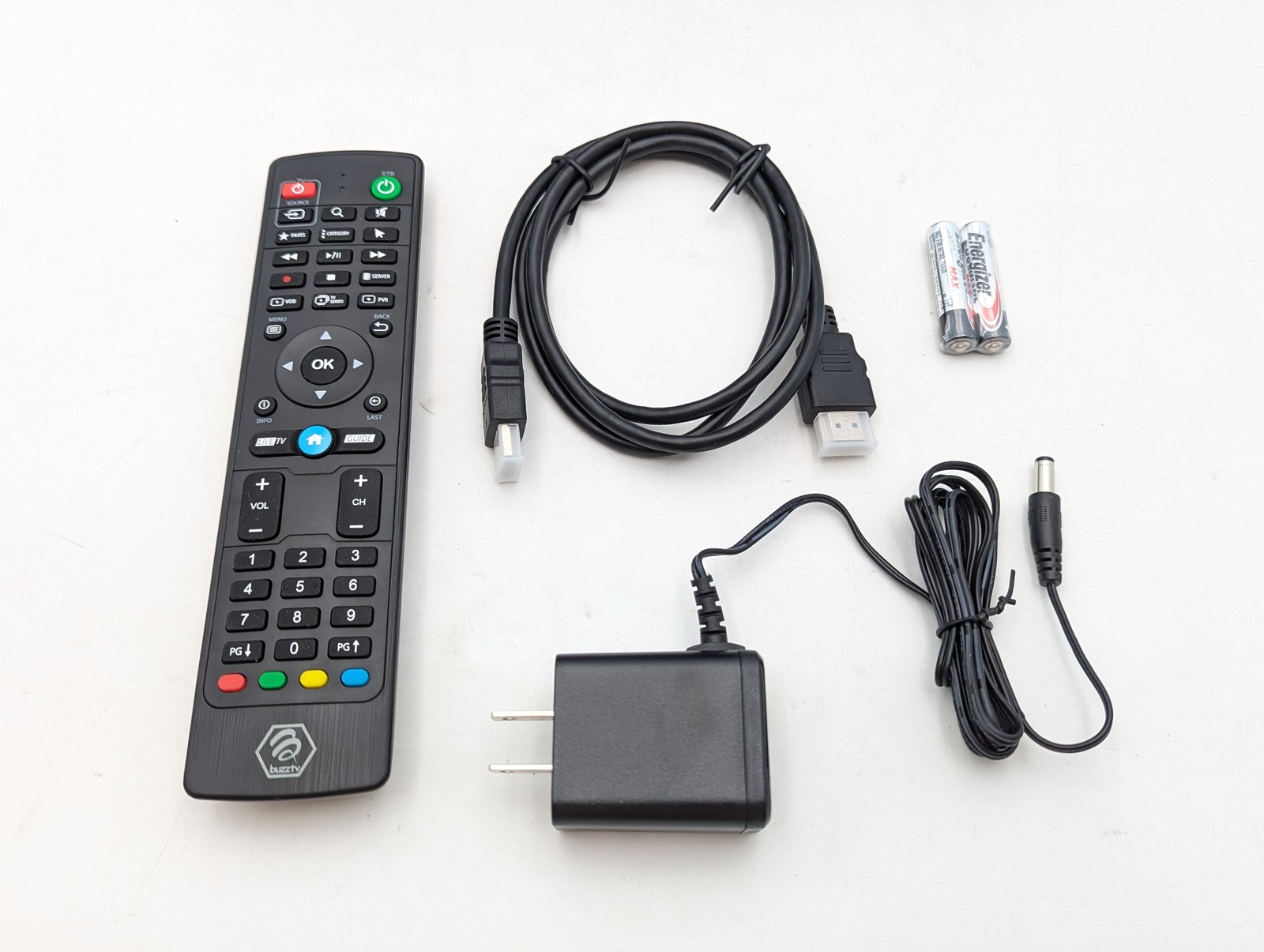 Buzz TV Essentials E2 4K UHD 2GB RAM 16GB Dual Band Streaming Device | Black