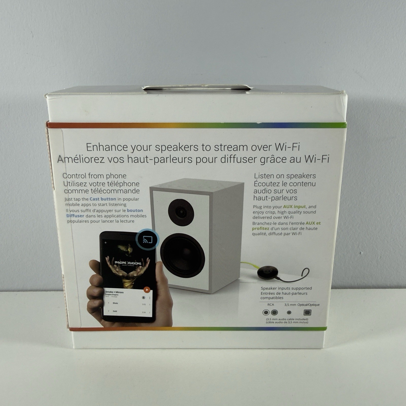 Google Chromecast Audio Media Streamer RUX-J42 – NEW