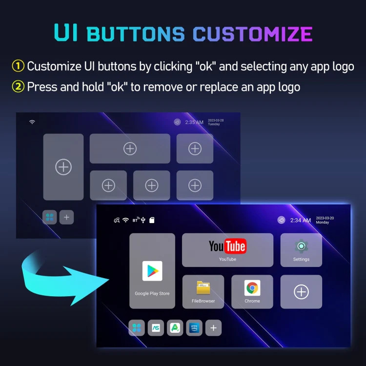 H96 Max 8K Ultra HD Smart TV Box Android 13.0 Media Player with Remote Control,