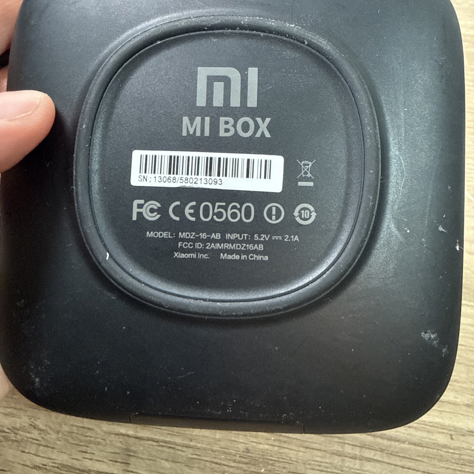 Xiaomi Mi Box MDZ-16-AB 4K Ultra HD Android TV Streaming Player – NO REMOTE Z7