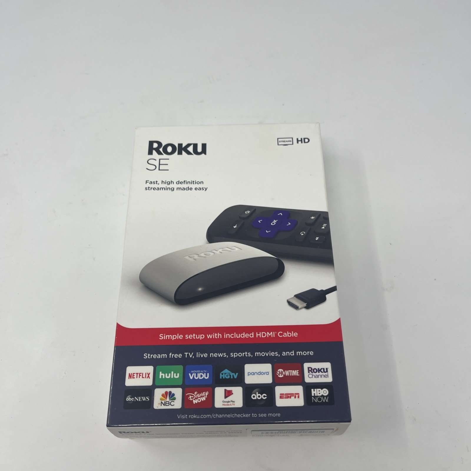 Roku SE HD Streaming Media Player 3930SE New Open Box