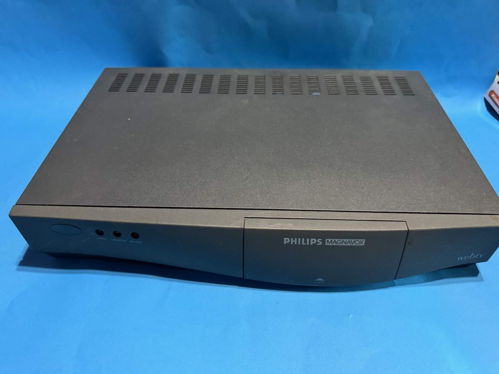Philips Magnavox MAT976KB WebTV Plus Box w/ Wireless Keyboard, 32MB Not Tested