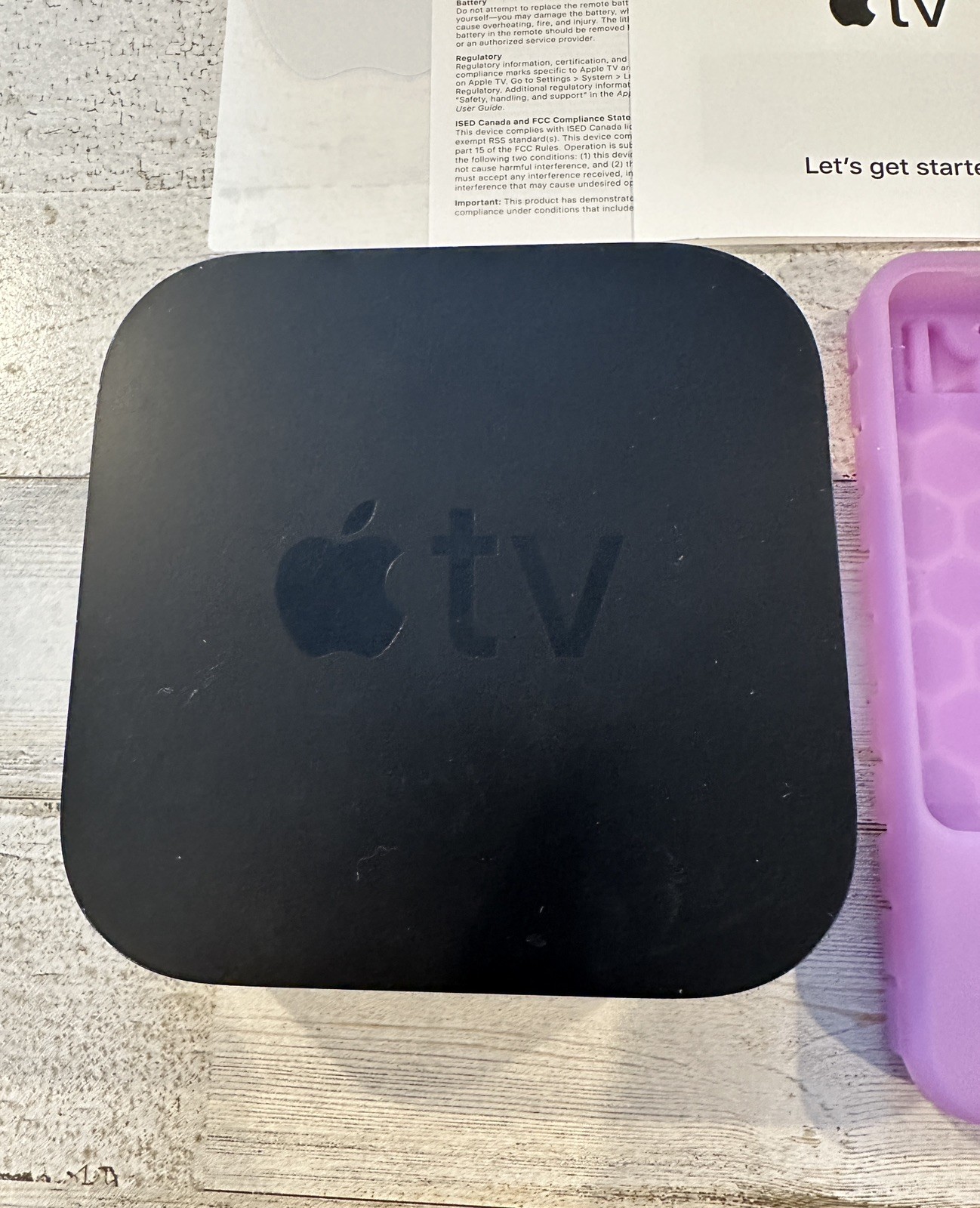 Apple TV (4th Generation) 32GB HD Media Streamer – Black (MR912LL/A) + Extra!