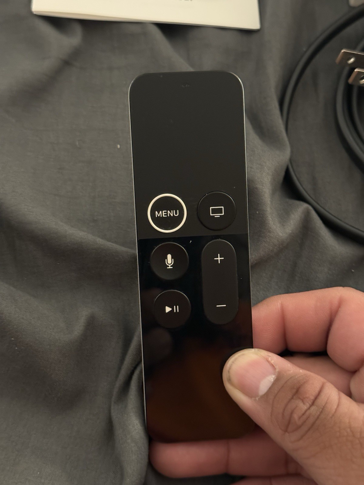 Apple TV (HD, 4th Gen.) IN BOX WITH REMOTE AND CABLES