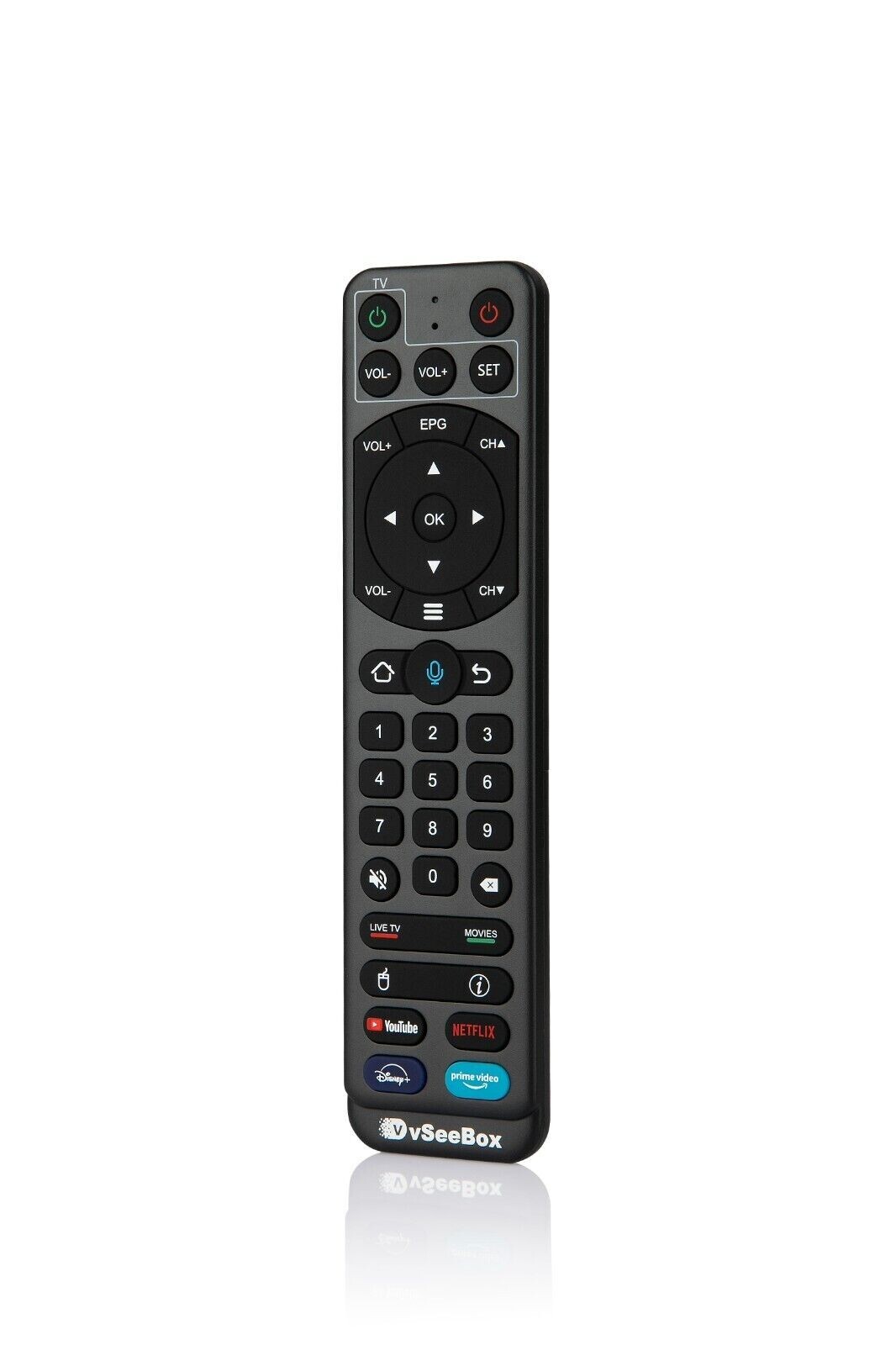 Genuine vSeeBox V2 Pro Bluetooth & Voice Control Replacement Remote Control OEM