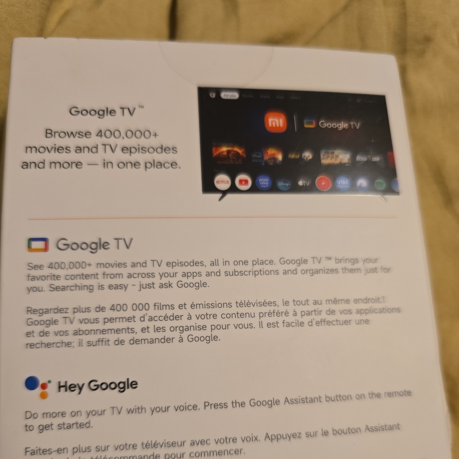 Xiaomi TV Box S 3rd Gen 4K UHD Google 32GB Memory Dolby Vision Atmos WiFi 6 HDMI