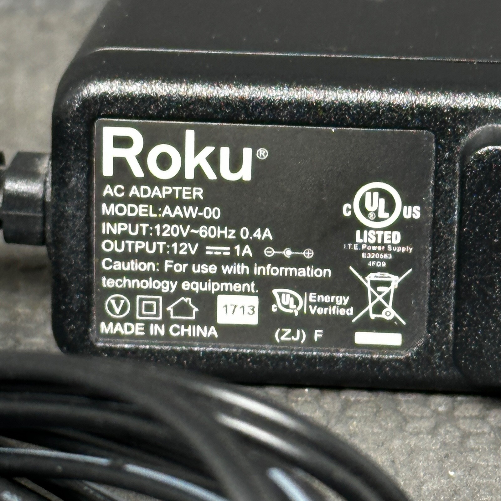 Roku 3 (3rd Generation) Media Streamer 4200X – Black