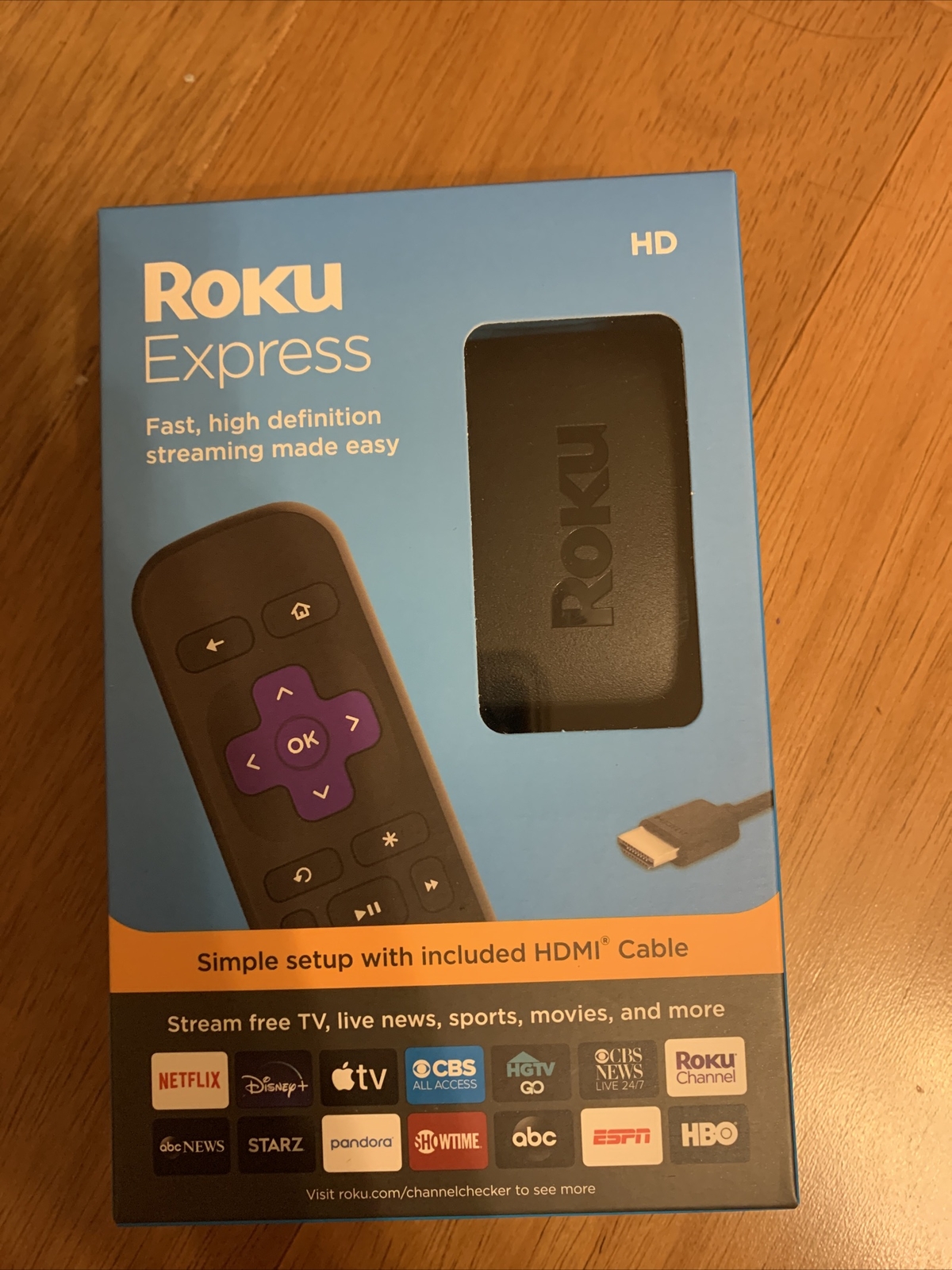 Roku 3930R Express HD Streaming Media Player 2019 – Black