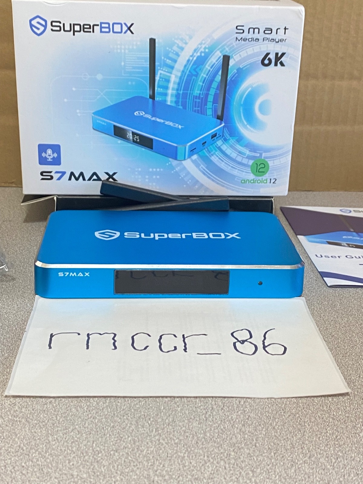 New SuperBOX S7 Max – 7 Day Time Shift Android Streaming – Same Day Sipping