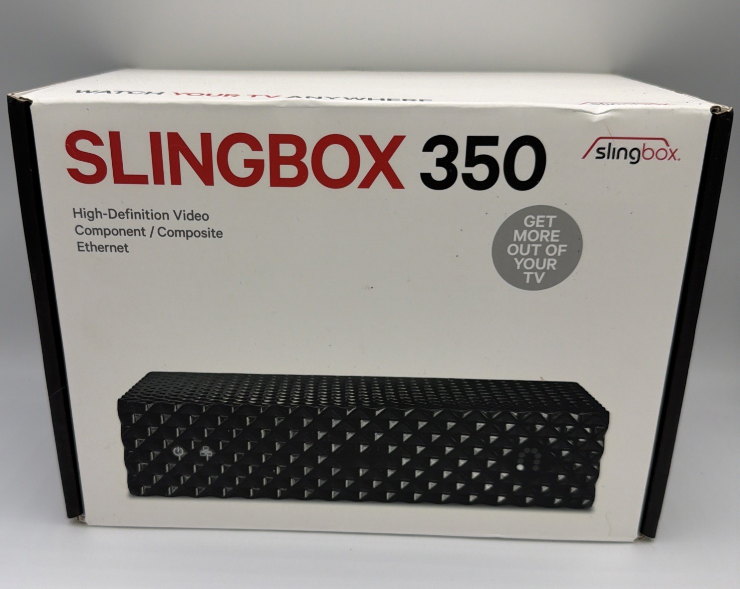 SlingBox 350 – SB350 – Black 1920×1080 Digital HD Media Streamer *NEW SEALED*