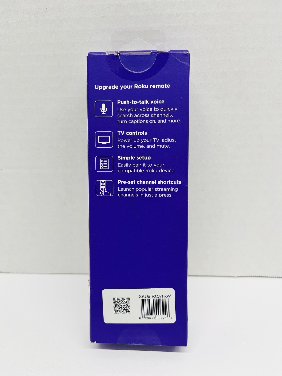 Roku Voice Remote With TV Controls RCA1RW