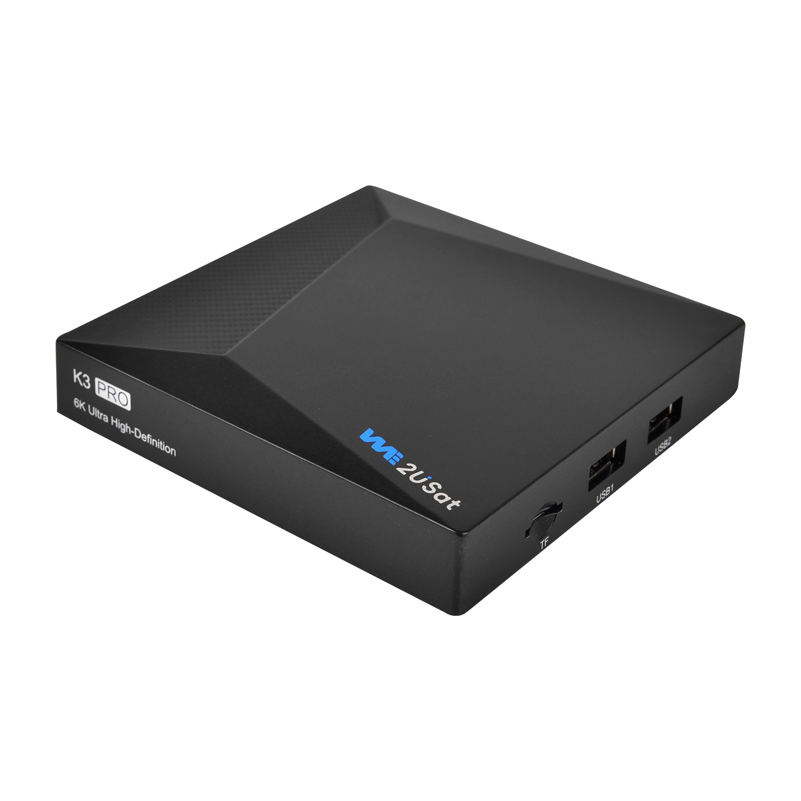 Newest We2Usat K3Pro Android TV Box WIFI-6 Bluetooth Media Player UHD 4GB+32GB