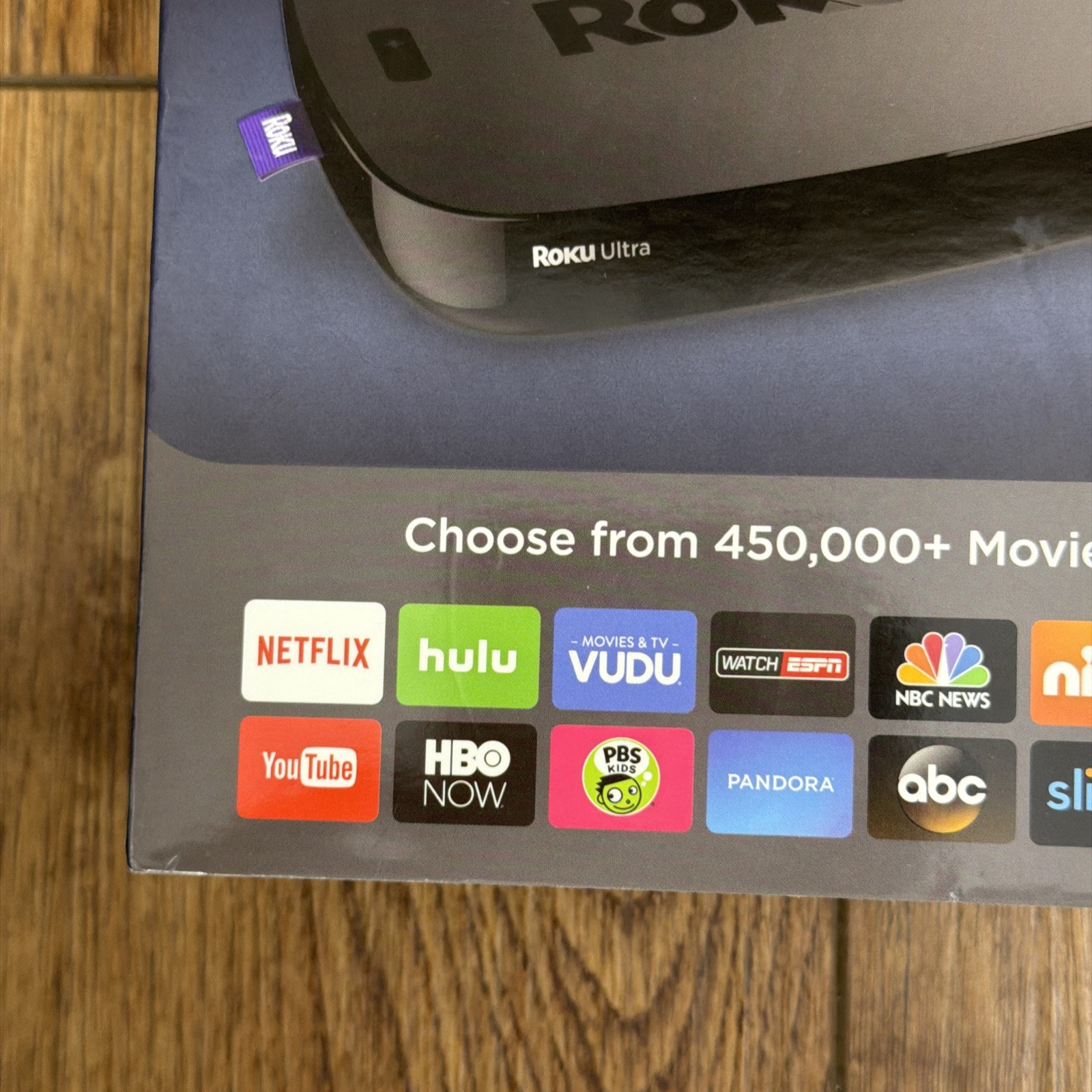 Roku 4640 RW Ultra Streaming Media Player 4K HD HDR with Headphones Black Seald