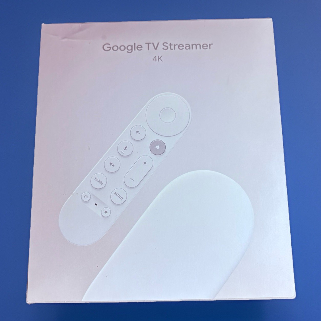Google TV Streamer 4K with Voice Control for Smart TV