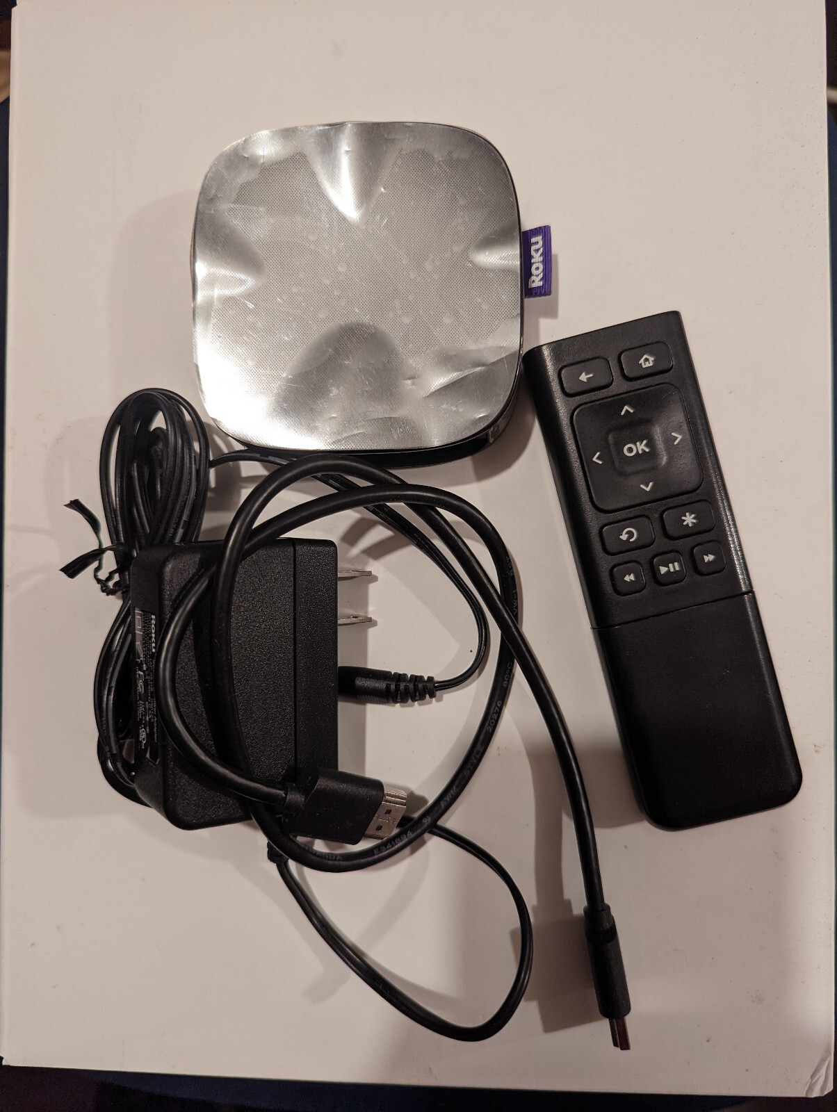 Roku 3100X Roku 2 XS With Remote Controller Power Supply HDMI Cable