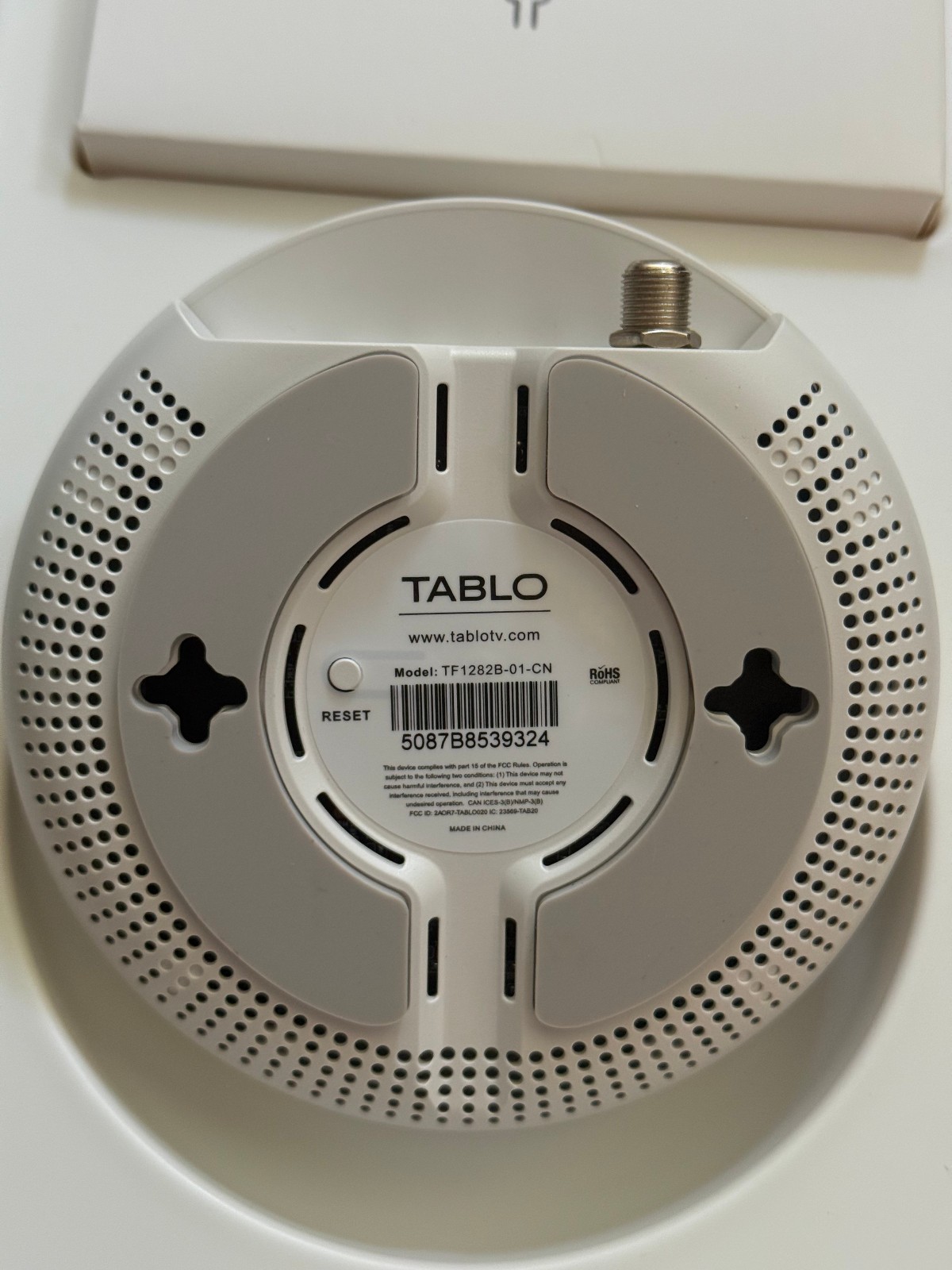 TABLO TV 2-Tuners 50hrs DVR Storage With Antenna TF1282B