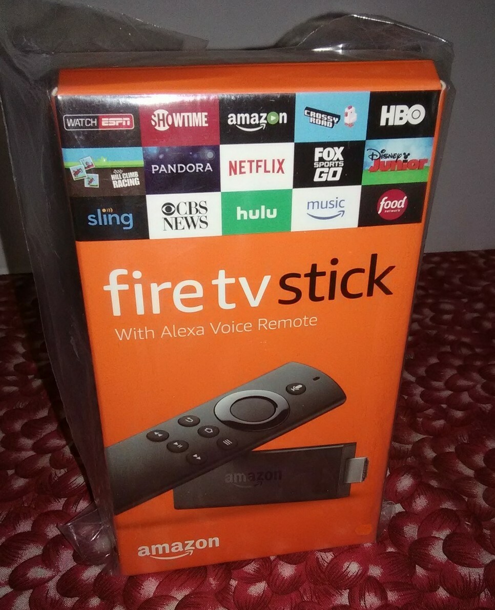 Amazon B00ZV9RDKK Fire TV Stick with Alexa Voice Remote – Black