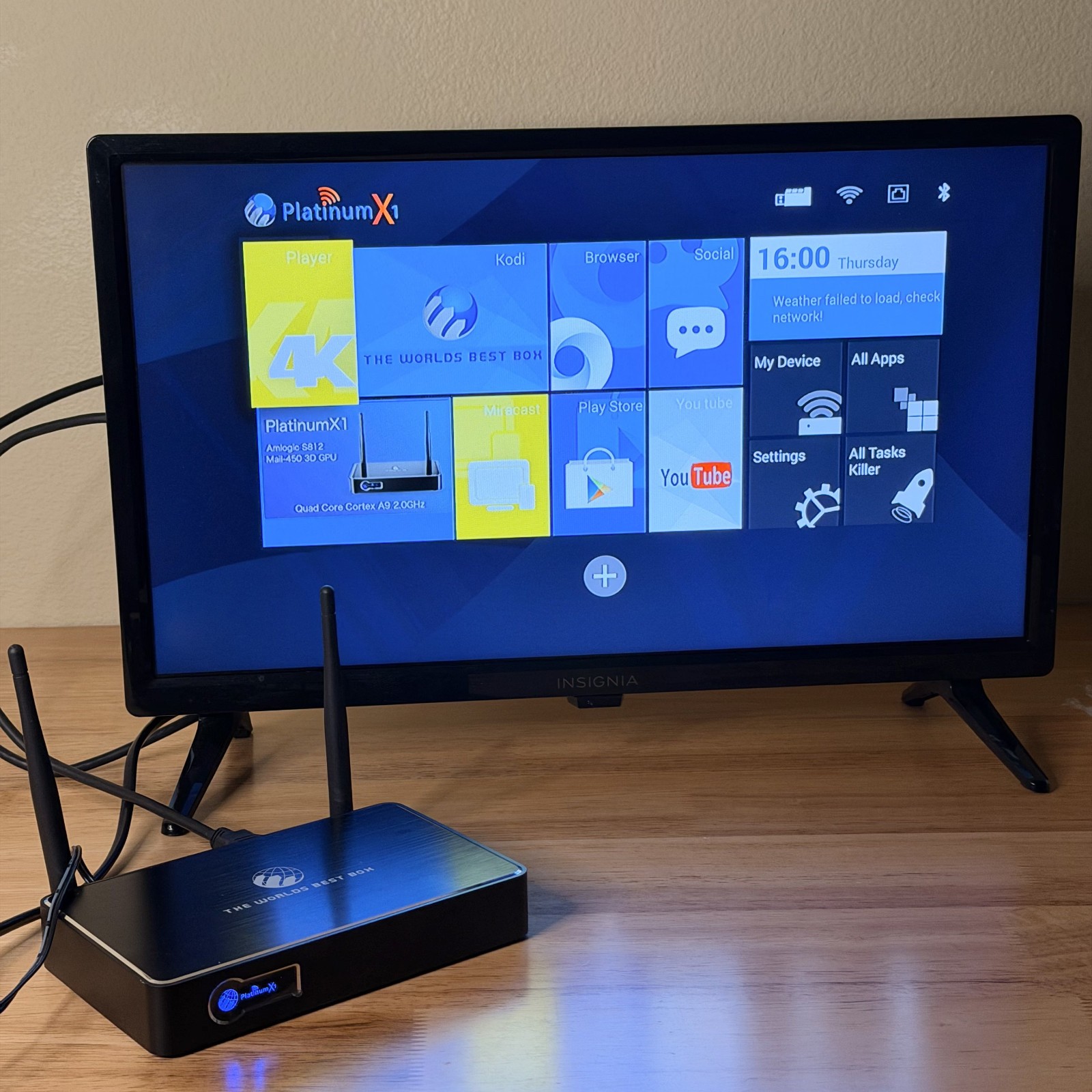 The World’s Best Box Platinum X1 Media Streaming – READ – NO REMOTE ⚠️TESTED