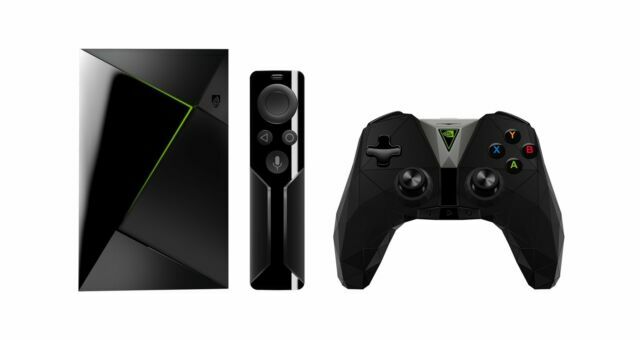 NVIDIA SHIELD TV Streaming Media Player with Remote and Game Controller