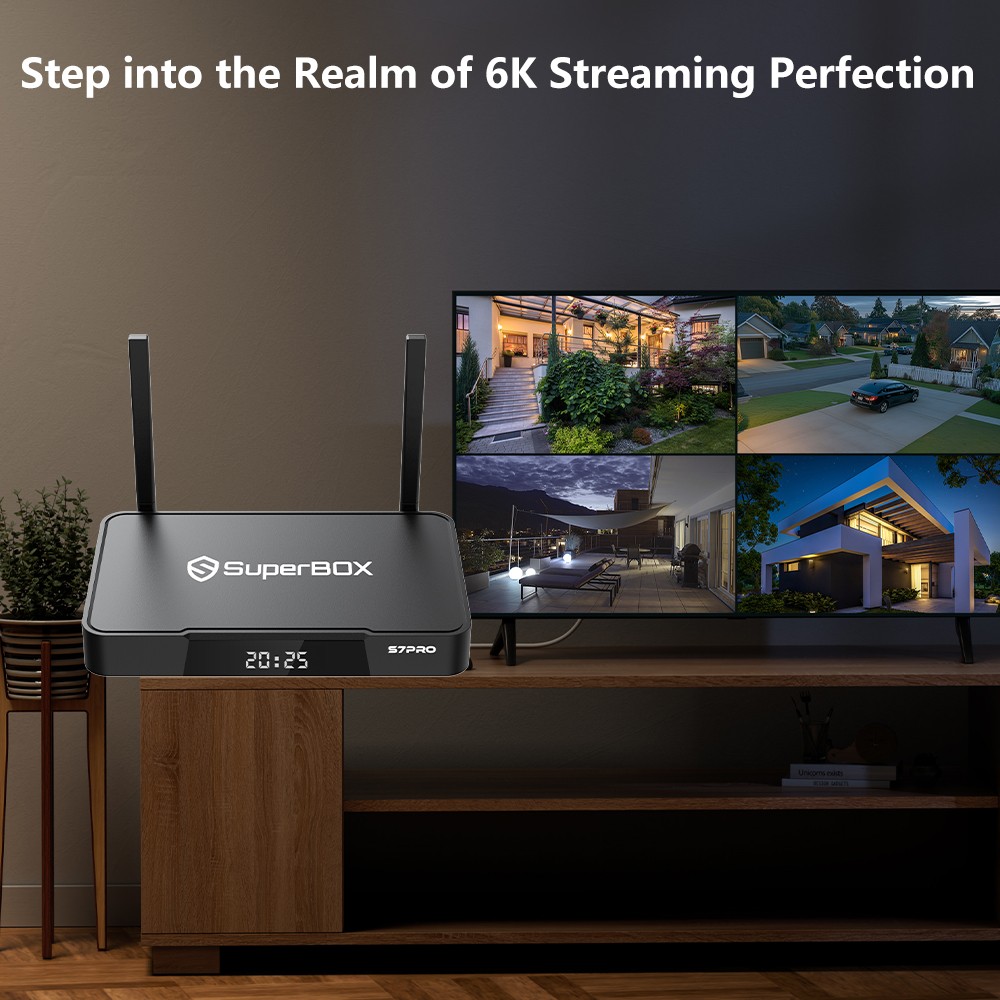 SUPERBOX S7 PRO TV BOX 6K Ultra HD Authorized Dealer Free Ship Message To Me