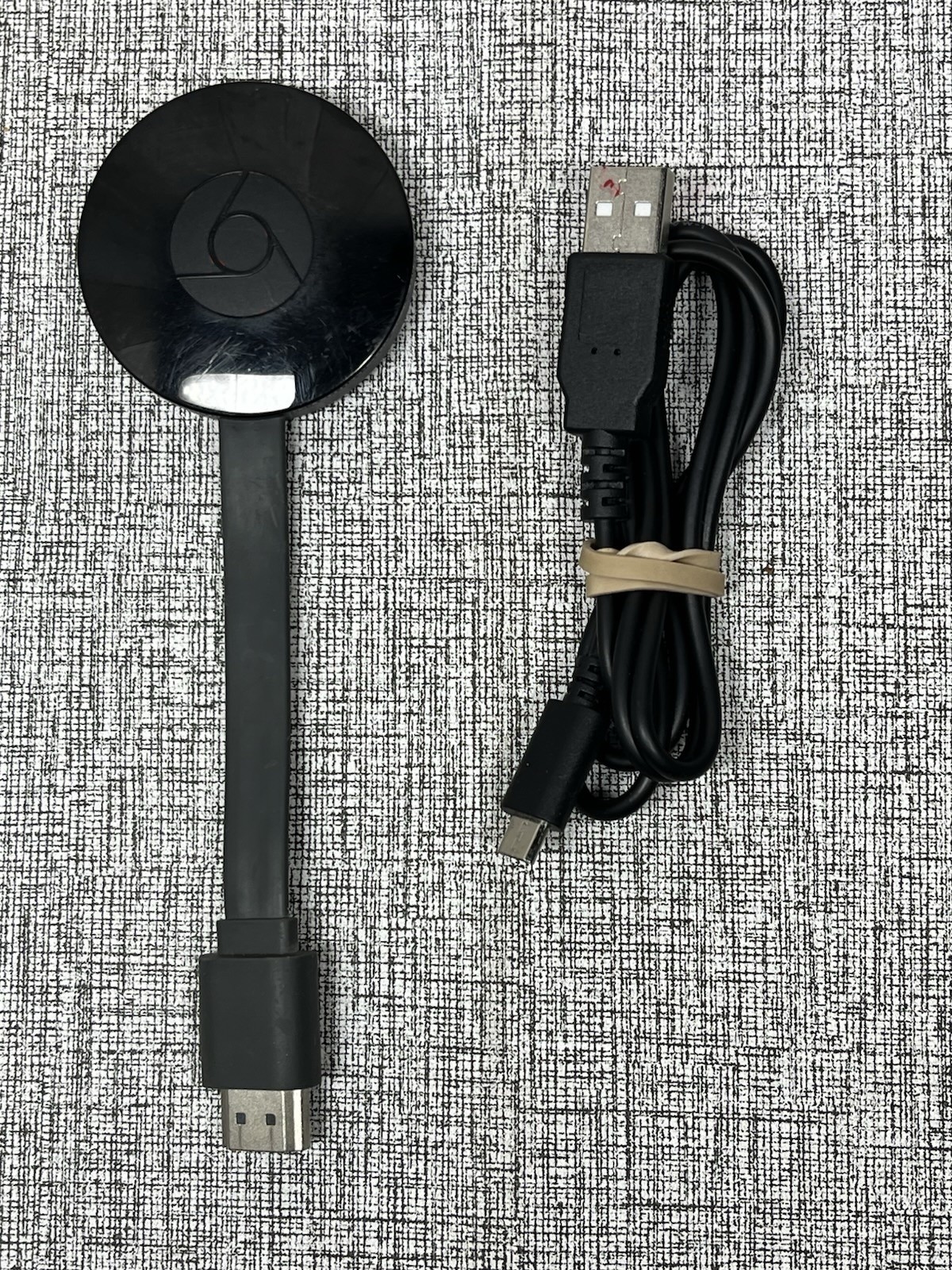 Google Chromecast NC2-6A5 3rd Gen Media Streaming Device w/ Power Cable