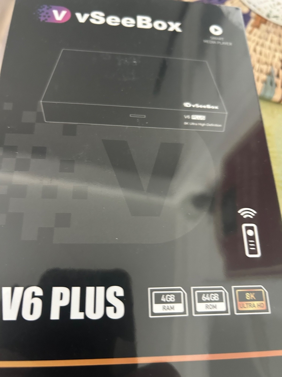 vSeeBox V6 Plus – Brand New – Sealed – Newest Model Vsee Streaming Box