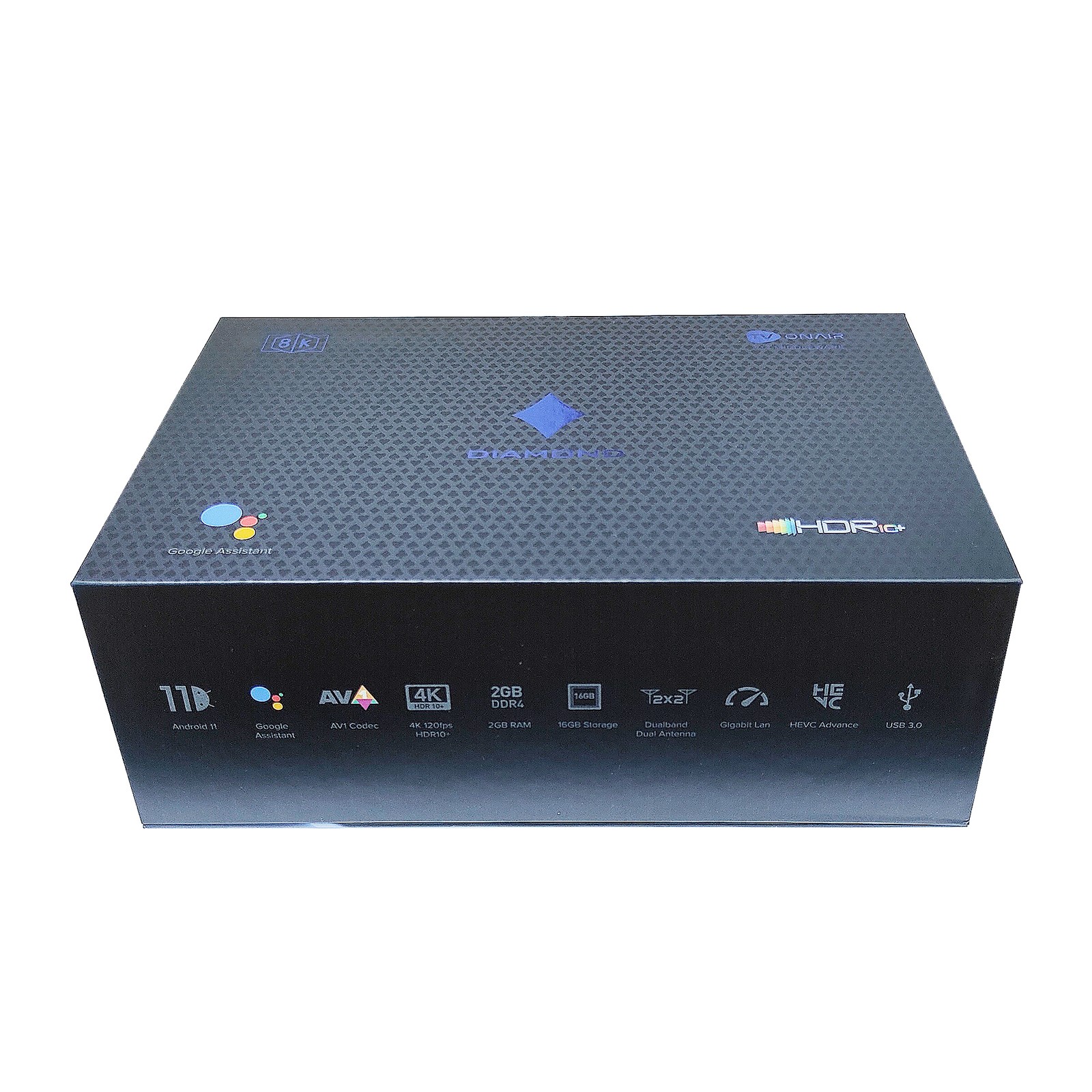 2023 TVPLUS ACEROID Diamond Android 11 2GB+16GB IPTV SET TOP Box 2.4/5G Wifi