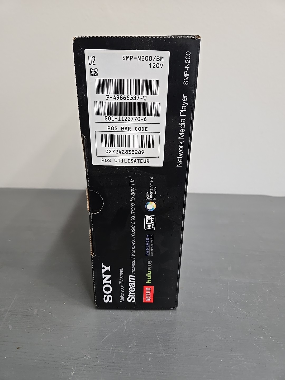 Sony SMP-N200 Network Media Player / Remote / Power Adapter / Complete