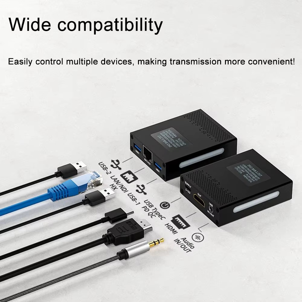 Link Pi UVC2 2-way USB Encoder/Decoder 4K30fps NDI/ SRT H.265 Encoding UVC To HD