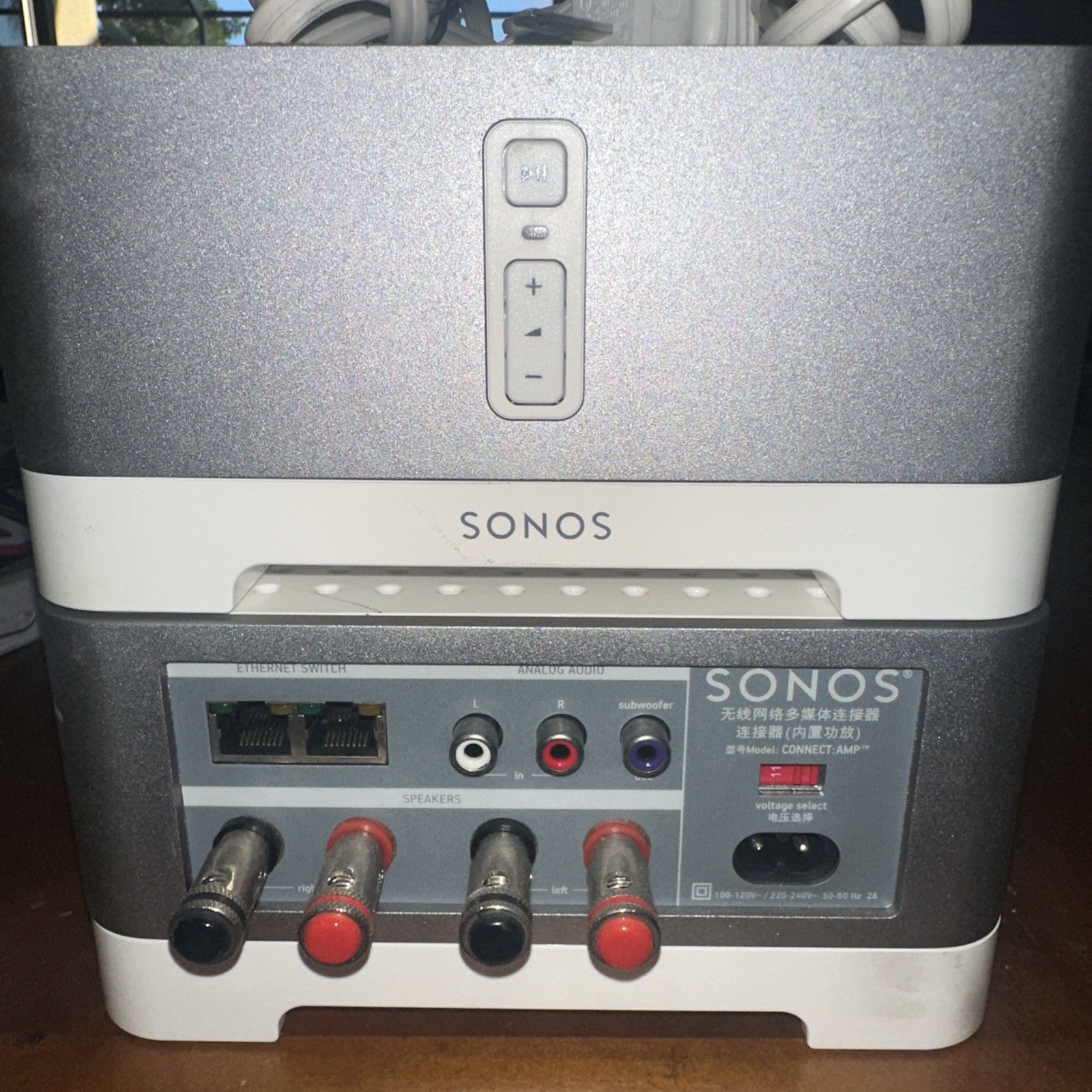 Sonos Connect Amp 2nd Gen 2 Modern Unit S2 App Wireless WiFi Network Streaming