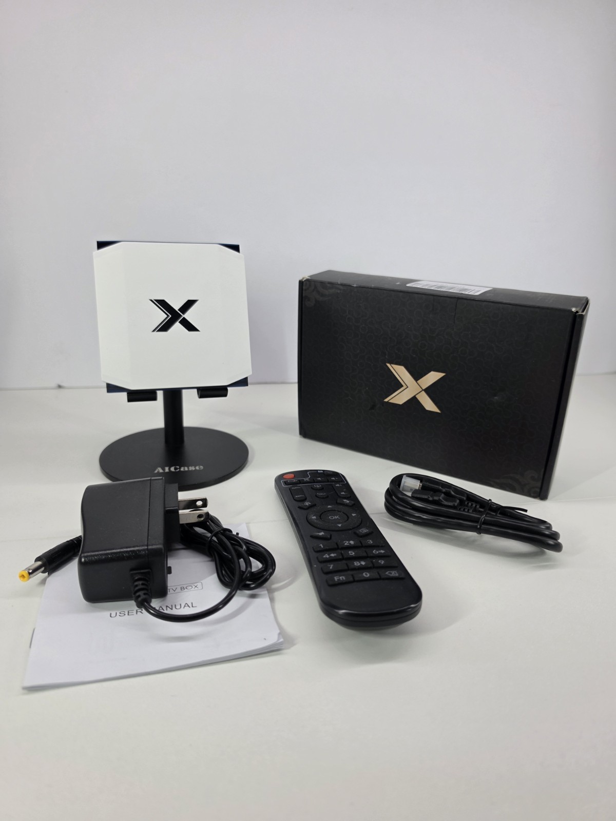 Android TV Box (4K Ultra HD) 4GB RAM, 32GB ROM, Quad-Core, Dual WiFi, HDMI 2.0