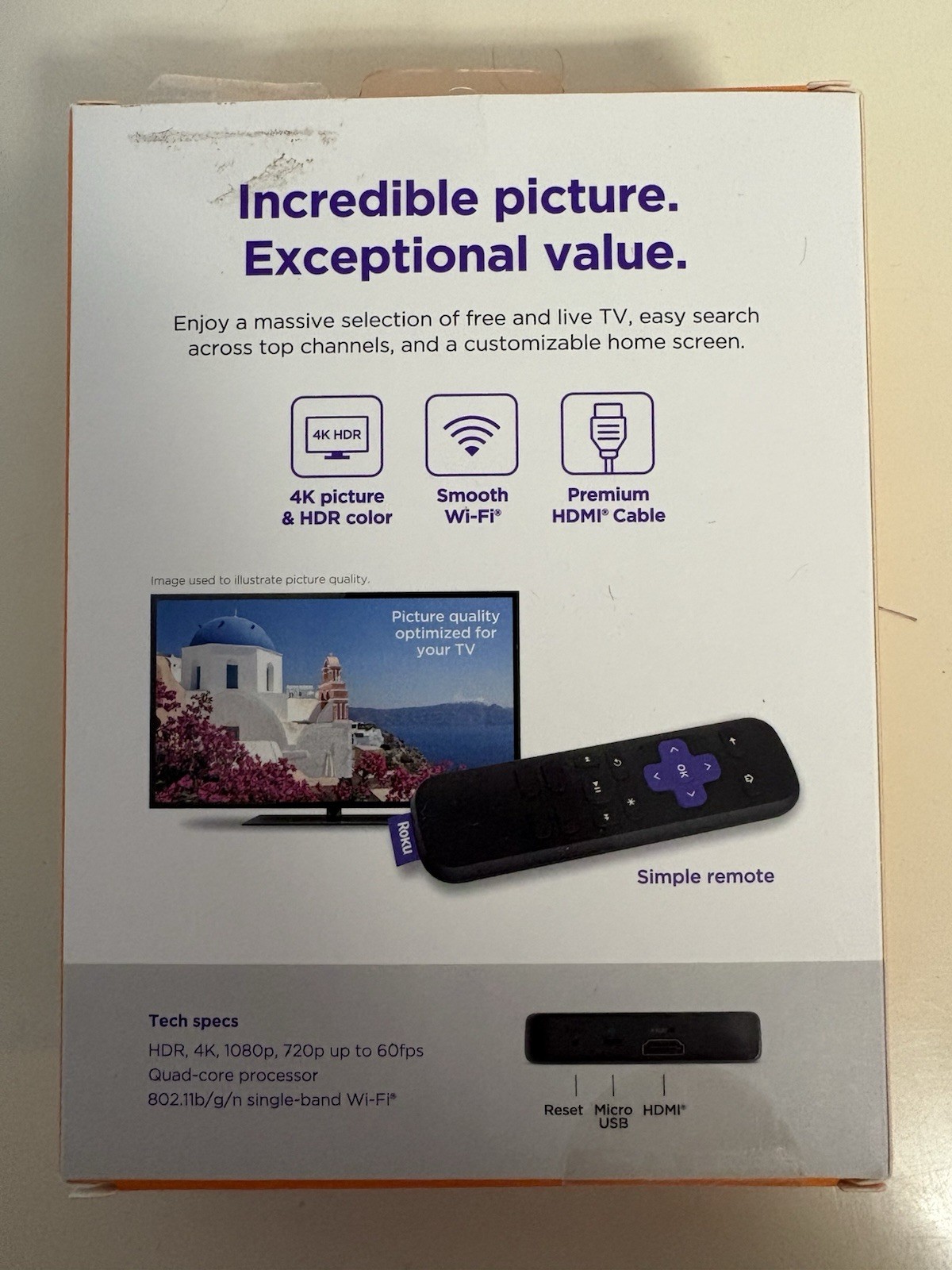 Roku Premiere | HD/4K/HDR Streaming Media Player