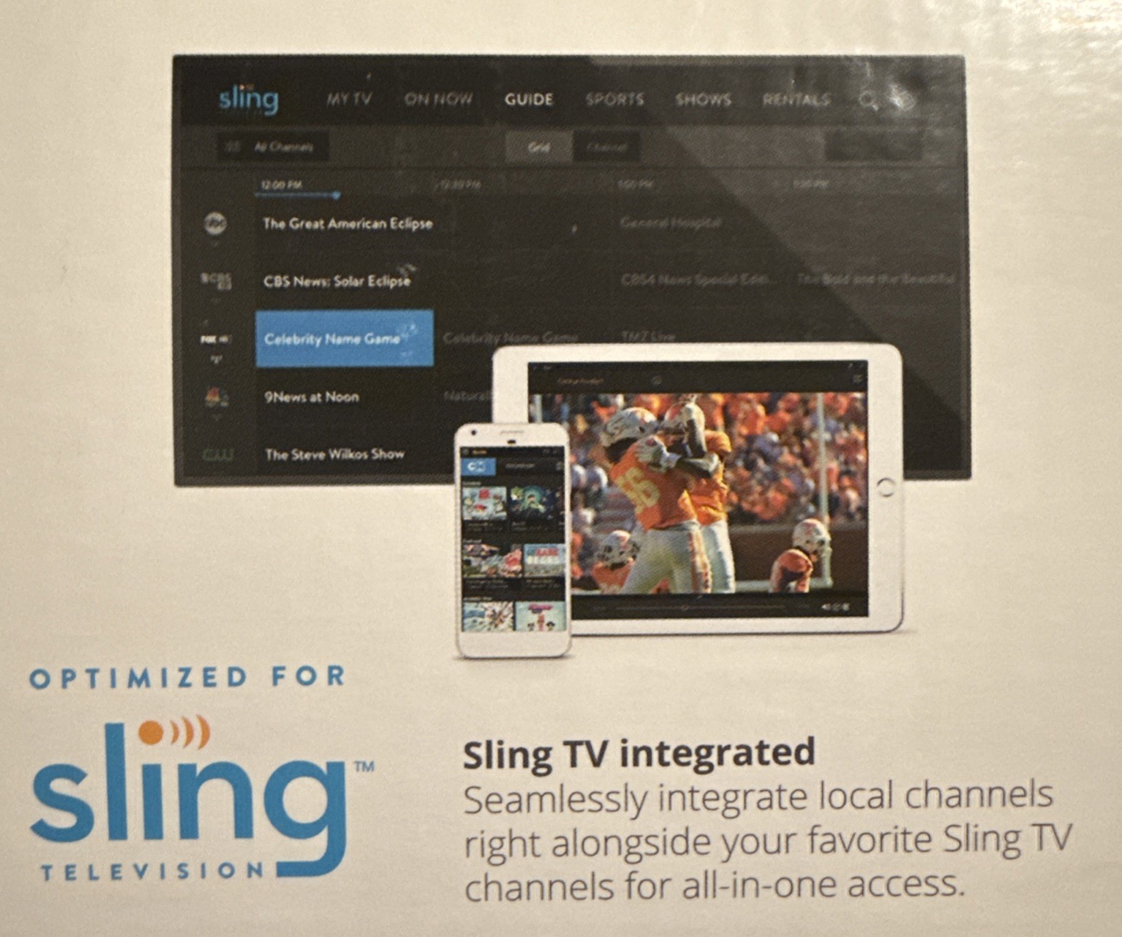 NOB WiFi local channel OTA in HD AirTV Antenna Streaming Device Free Shipping