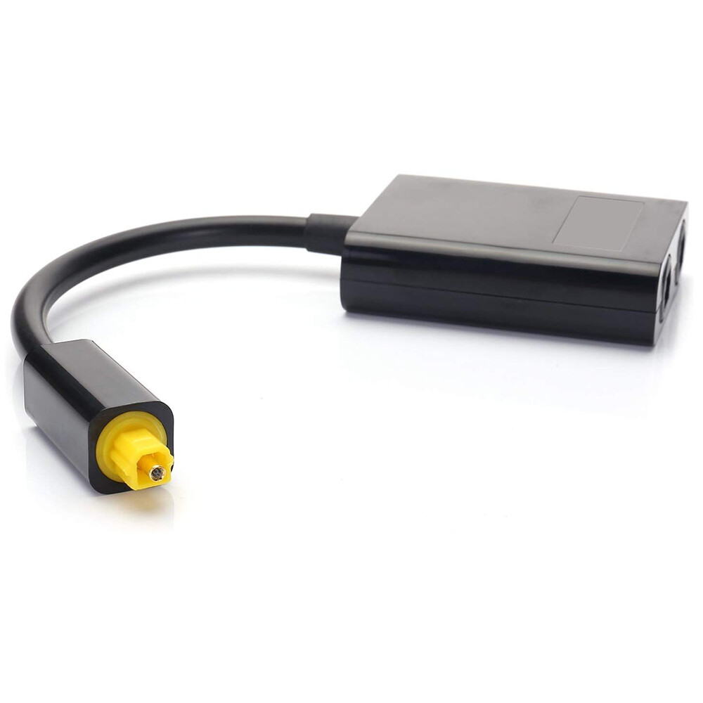 Digital Optical Fiber Cable Splitter Audio for TV Xbox360 E6D0