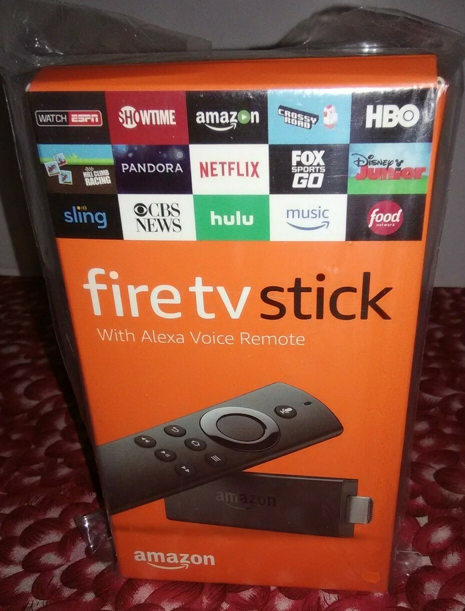 Amazon B00ZV9RDKK Fire TV Stick with Alexa Voice Remote – Black