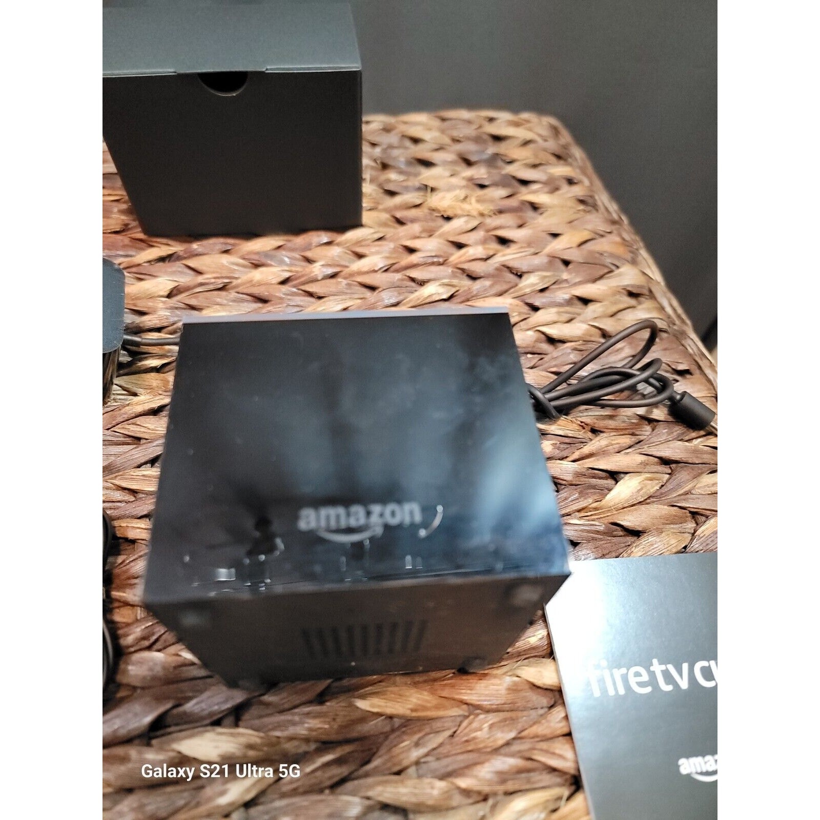 Amazon Fire TV Cube Hands-Free Streaming Device Alexa 4K Ultra HD 2nd Gen NewBox