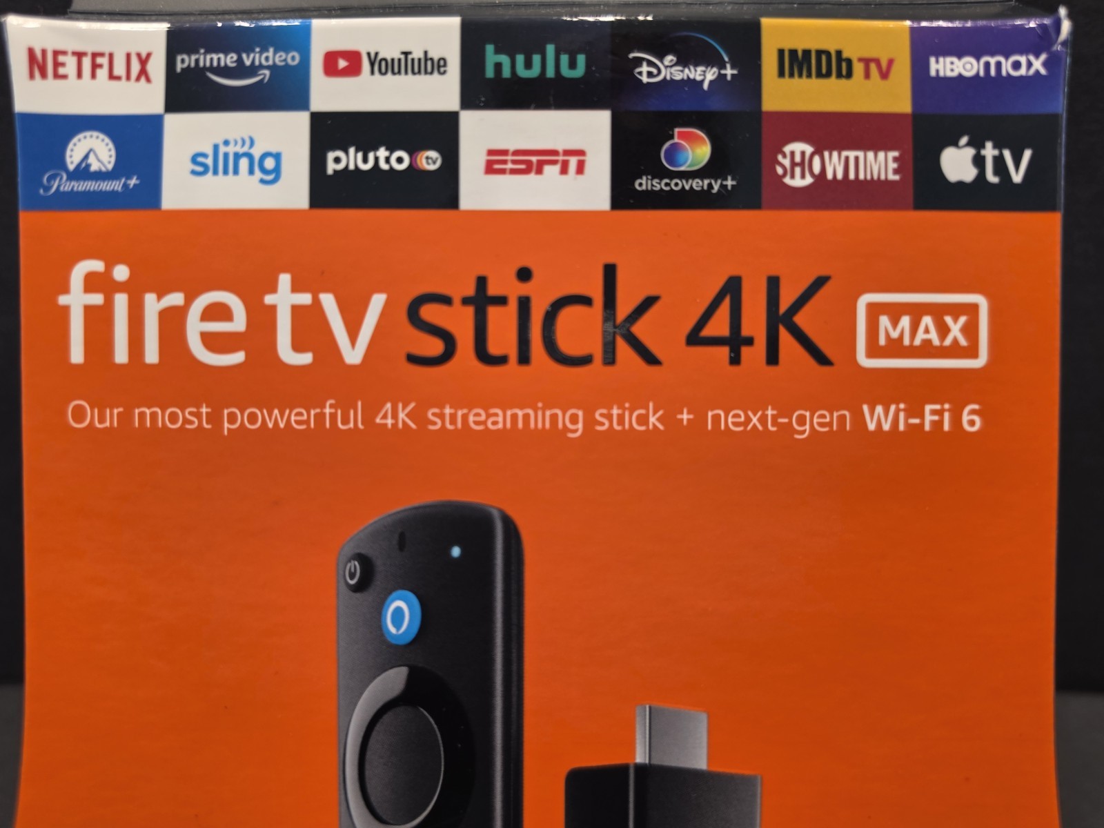 2 New Amazon Fire TV Stick 4K Max Streaming Device, WiFi 6, & Alexa Voice Remote