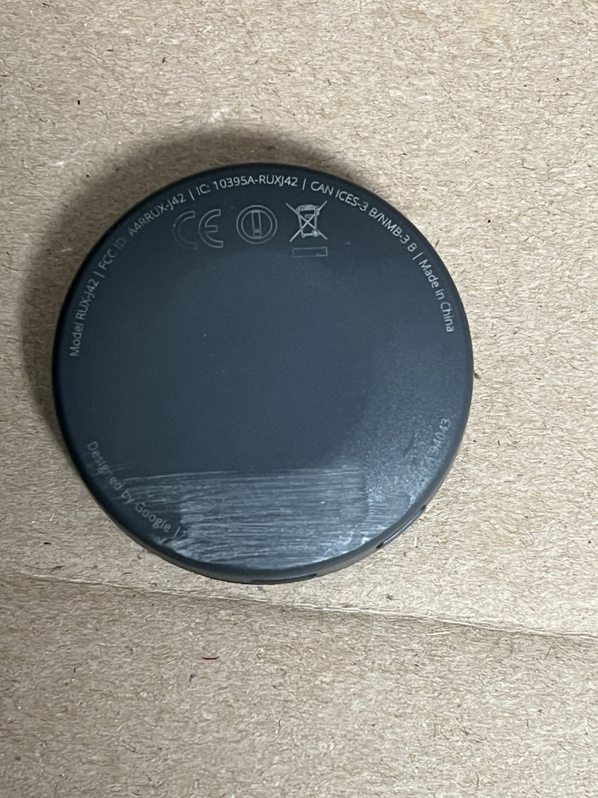 Google Chromecast Audio Media Streamer – Black (RUX-J42)