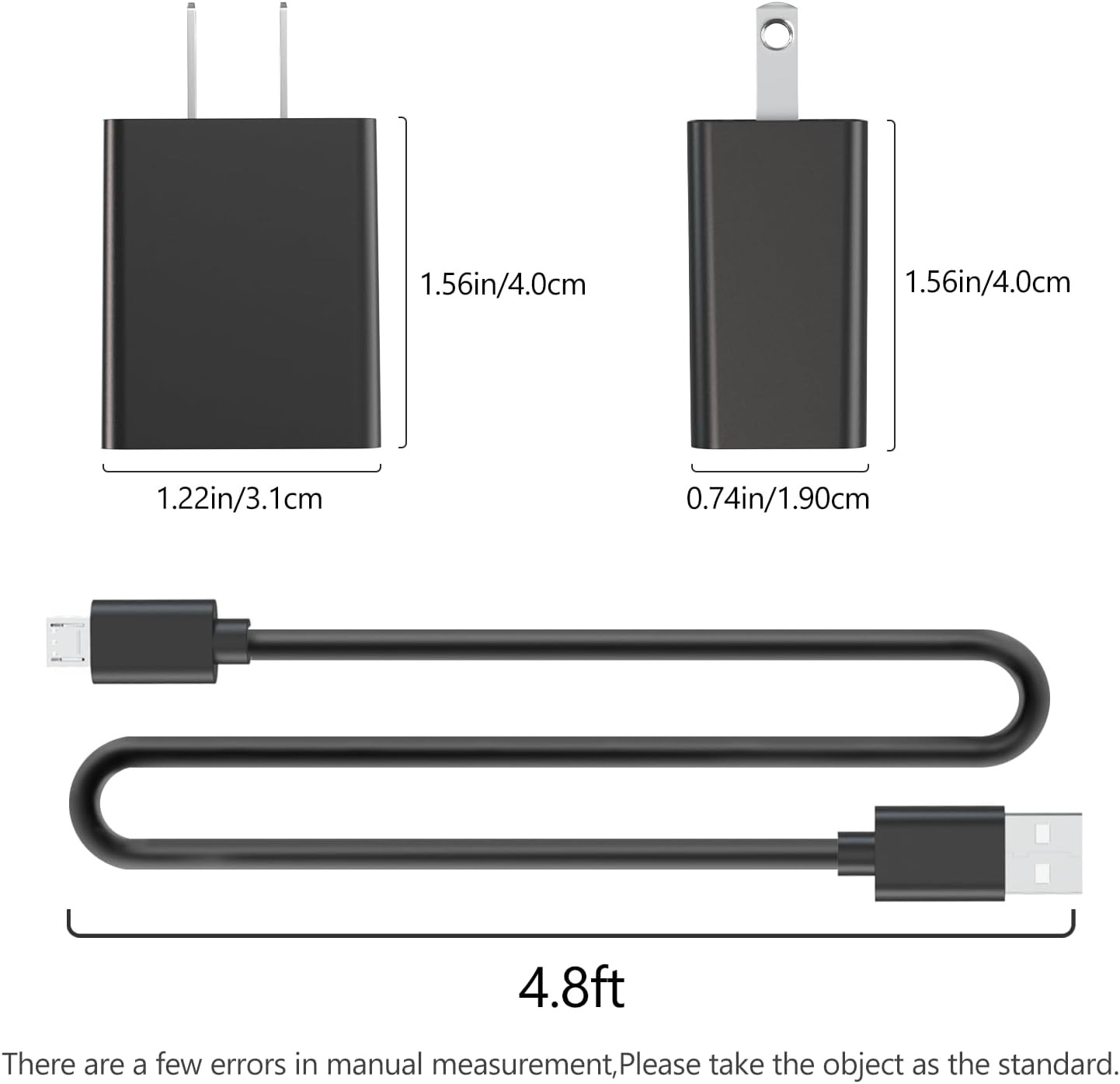Micro USB Power Cord for Roku Streaming Stick, Roku Express Plus, Roku Premie…