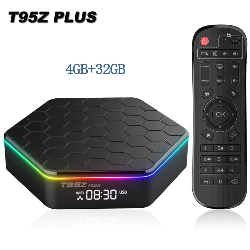 Android 12 TV Box 4K UHD WiFi 6 BT5.0 Allwinner H618 32GB/64GB Media Player