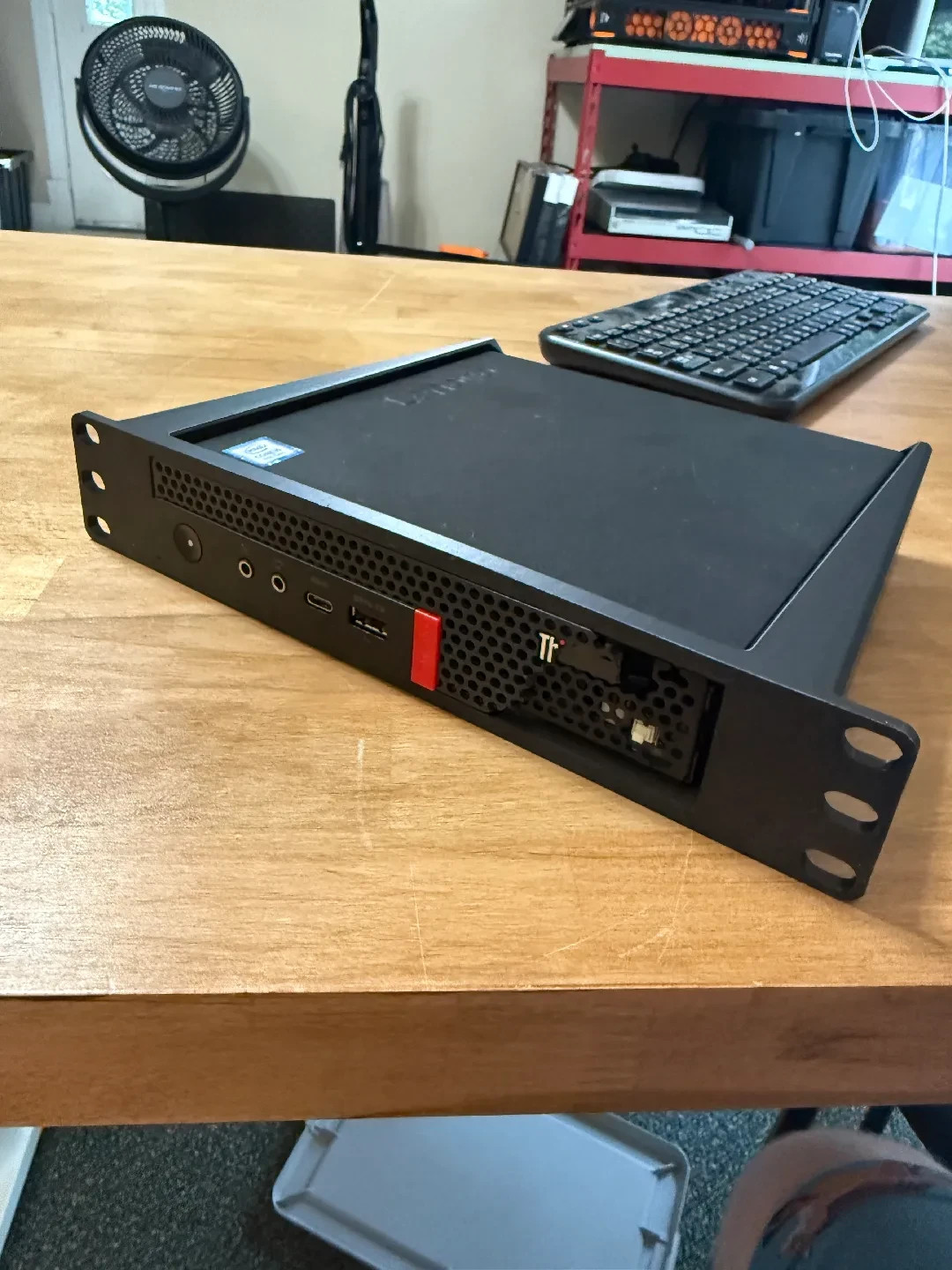 10in rack mount for lenovo think center