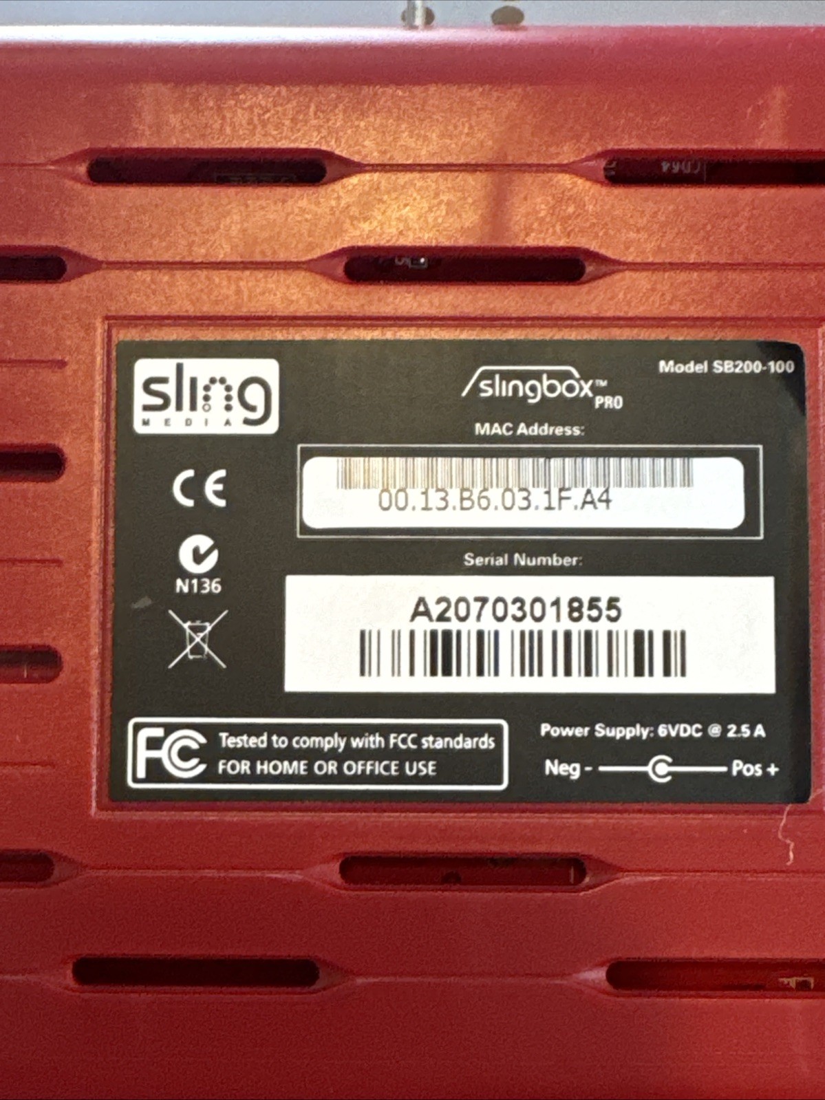 Sling Media Slingbox Pro SB200-100 Digital Media Streaming Streamer Box New