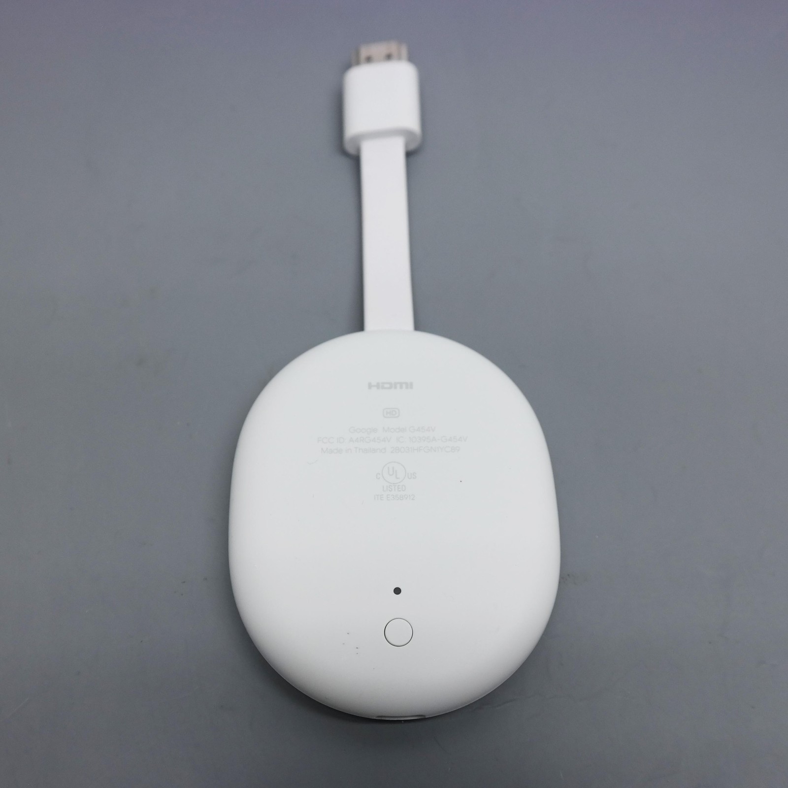 Google Chromecast with Google TV Media Streamer GA03131-US – Snow
