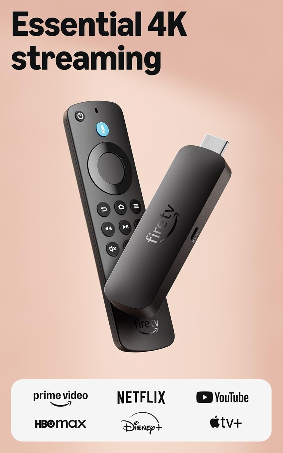 Amazon Fire TV Stick 4K Streaming Device w/ Alexa Voice Remote Brand New Sealed