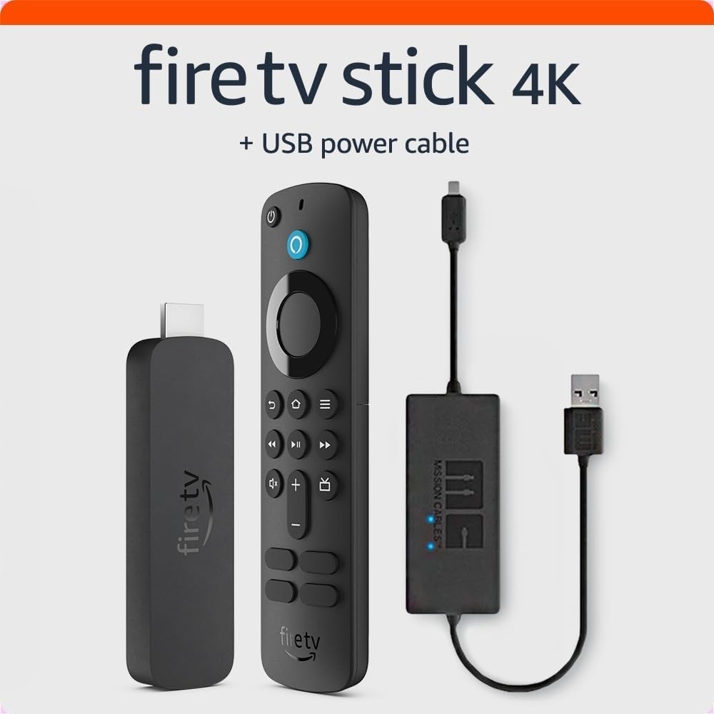 Amazon Fire TV Stick 4K MAX Streaming Device WiFi6 Alexa Voice Remote TV Control