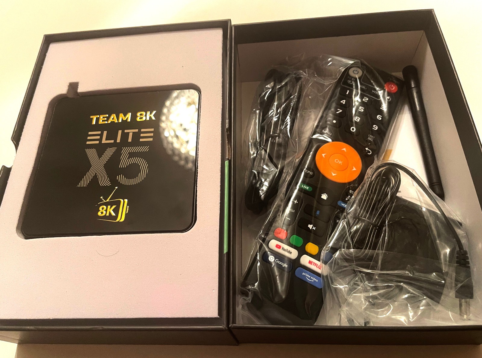Team8K ELITE X5⚡90 TOP Limited Edition⚡VIP RecTV⚡vs all empty super💩box supreme