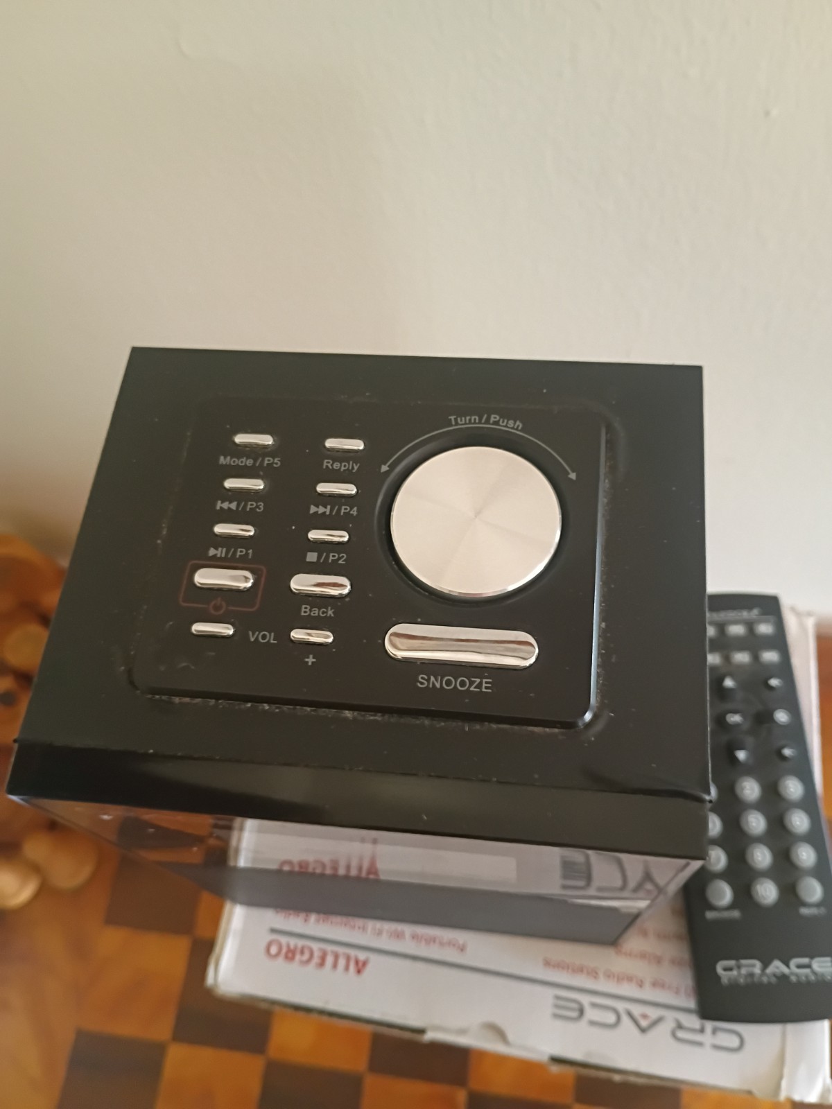 Grace Digital Audio Allegro GDI-IRD4000 WiFi Internet Radio- w/ Remote & Box