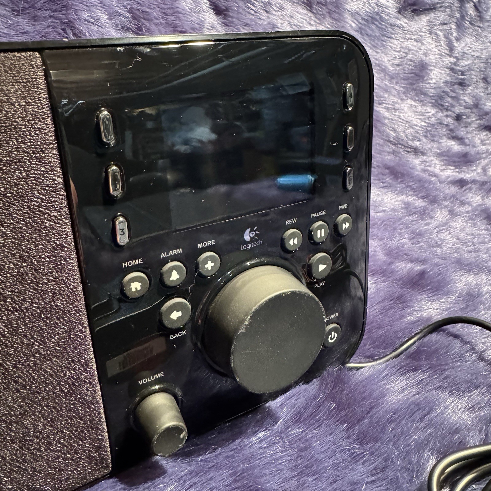 Logitech Squeezebox Smart Radio X-R0001 Black Wi Fi Internet Music Streamer EUC